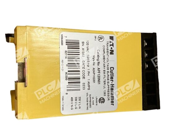 Cutler Hammer APF120N01 Automation Powerline Filter 1PH 1A 50/60Hz 120VAC - Image 2