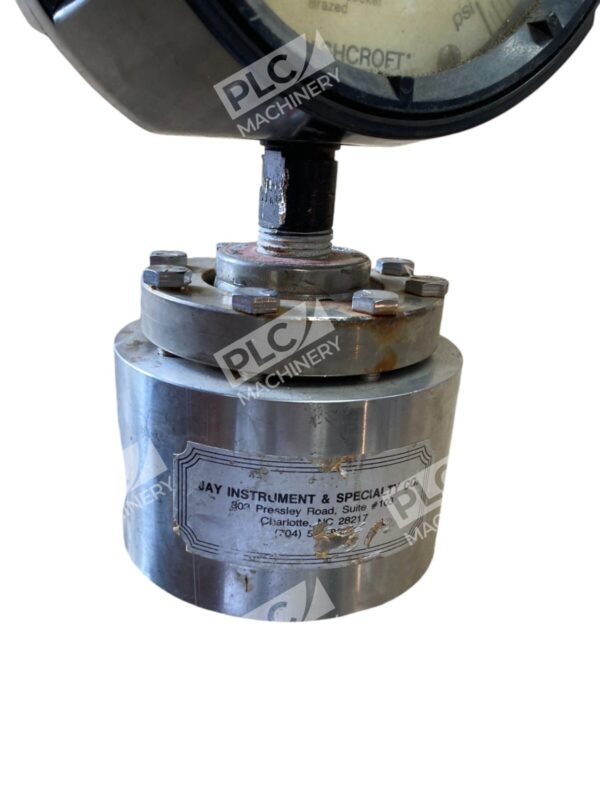 Ashcroft Duragauge 600PSI w/ Instrument & Specialty Type 107 316 SS - Image 4