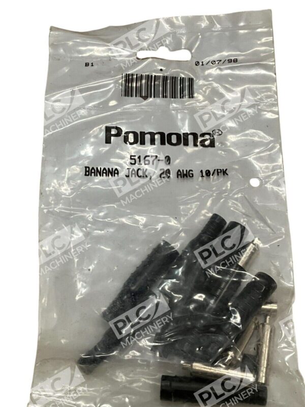 Pomona 20AWG 10/PK Banana Jack 5167-0