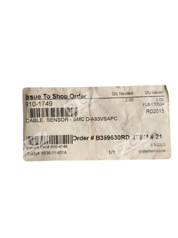 SMC Automatic Switch D-A93VSAPC - Image 2