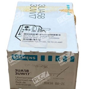 Siemens 16-25A G/901226 3UA58 00-2C Overload Relay 3UA58 3UW17