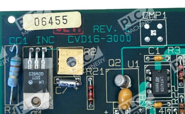 CC1 Inc PCB Circuit Board CVD16-3000 Rev C - Image 3