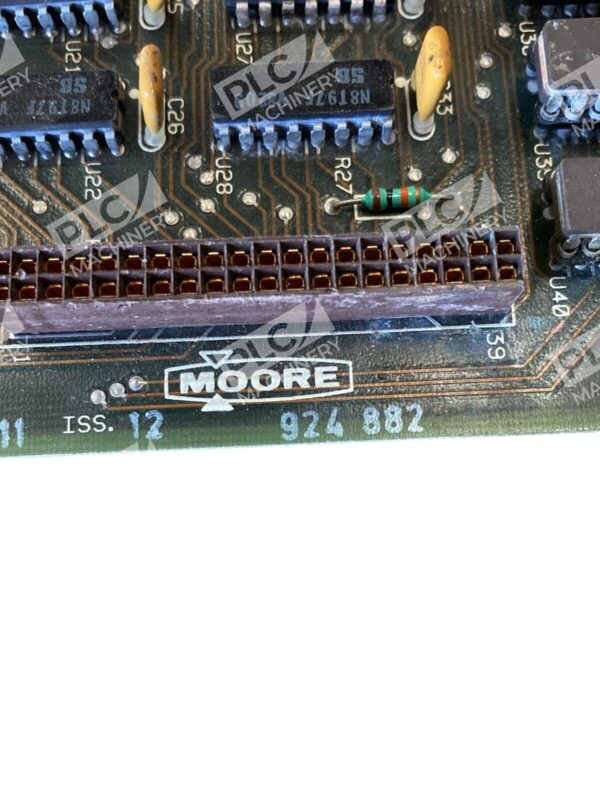 Moore 924 882 PCB PLC Circuit Board 15455-11 Iss 12 - Image 3