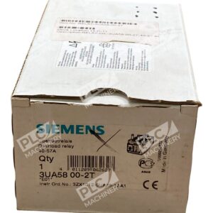 Siemens 3UA58 00-2T 40-57A Overload Relay 3UA5800-2T