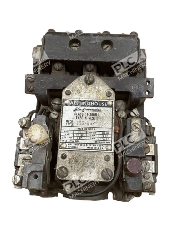 Westinghouse 11-200N.1 Starter Type N Size 1 1532852 25A NP56041-A