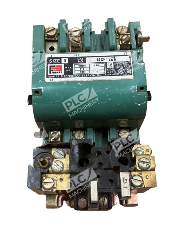 Furnas Electric 14CF12BA Motor Starter Size 0 18A 600VAC