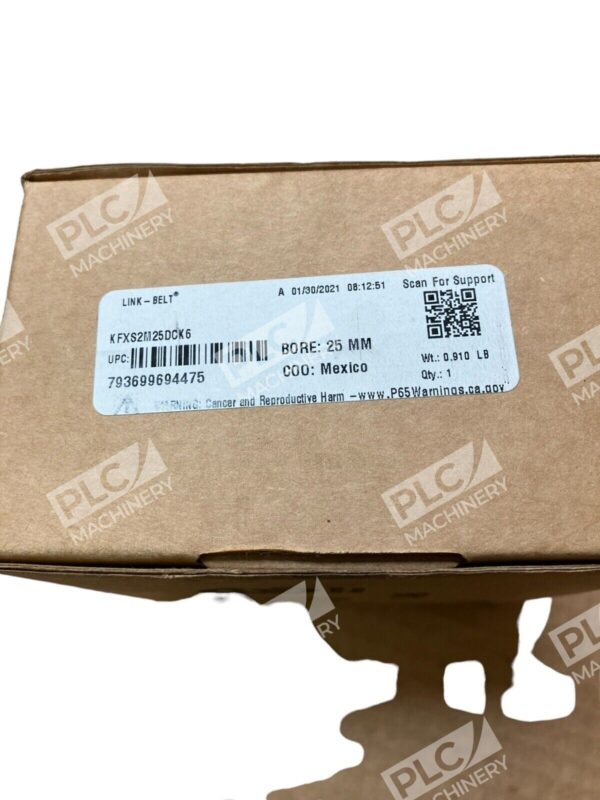 Rexnord KFXS2M25DCK6 25MM Bore Link-Belt - Image 2