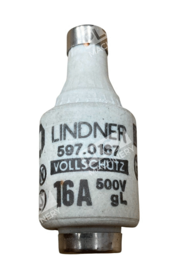 LINDNER 597.0167 16A 500V Ceramic Fuse Bogenschutz Vollschutz Circuit Protection