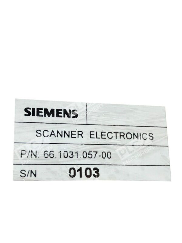 Siemens 66.1031.057-00 Scanner Electronics Module - Image 3