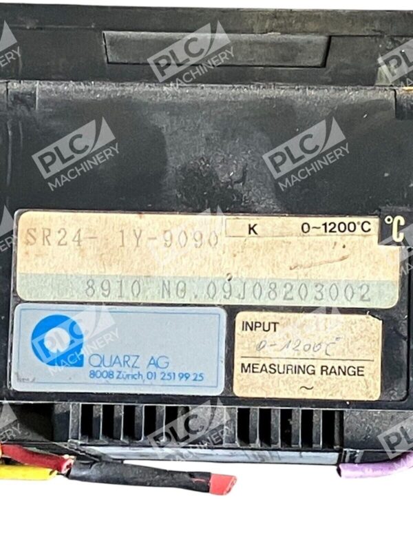 Shimaden SR24 Quarz AG 0-1200C Temperature Controller SR24-1Y-9090 - Image 2