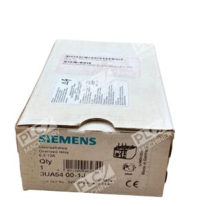 Siemens 3UA54 00-1J 6.3-10A Overload Relay 3UA5400-1J