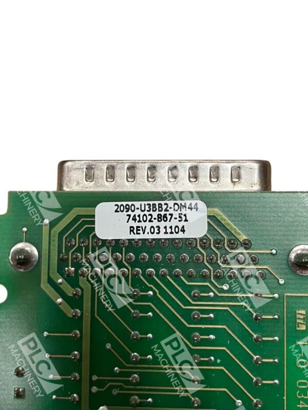 Allen Bradley 74102-867-51 Rev03 1104 749771-1 Breakout Board 2090-U3BB2-DM44 - Image 2