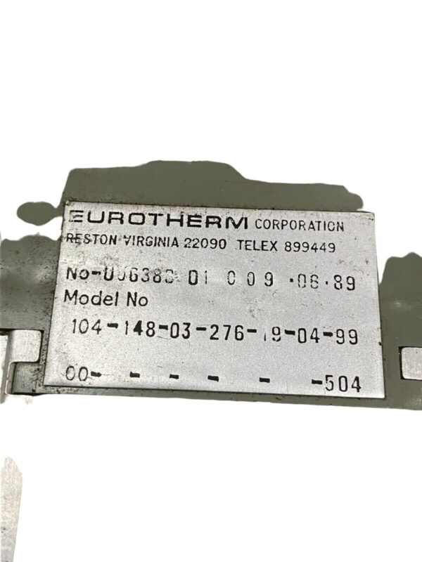 Eurotherm 104-148-03-276-19-04-99 Counter U06388 01 009-06-89 - Image 4