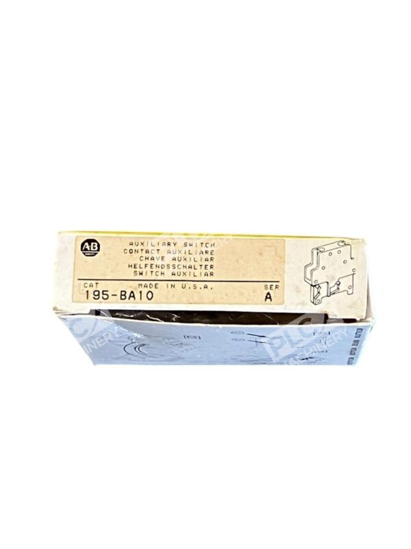 Allen Bradley 10A Auxiliary Switch 195-BA10 /A