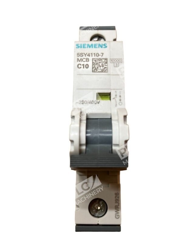 Siemens 5SY4110-7 MCB C10 10A 1 Pole Circuit Breaker (lot of 2) - Image 4