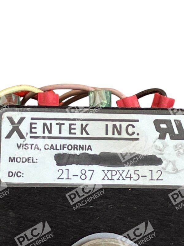 Xentek Power Supply 79-S-0071 06-01168-01 110/220V 21-87DC XPX45-12 - Image 2