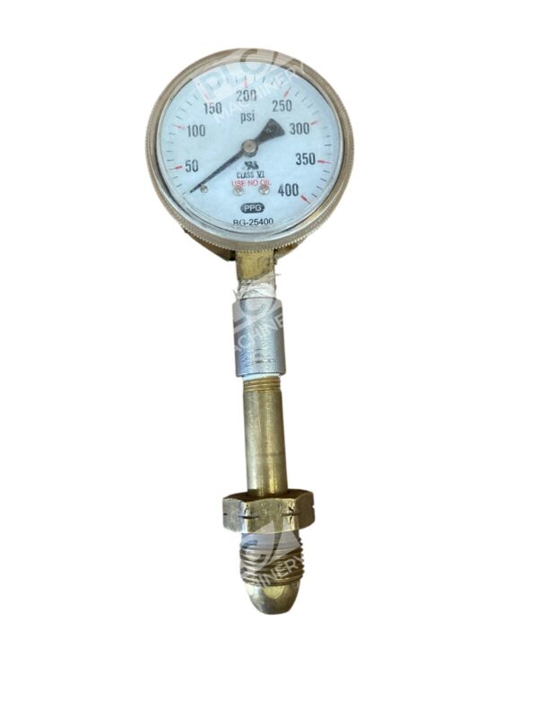 PPG 0-400PSI Class VI Use No Oil Pressure Gauge BG-25400