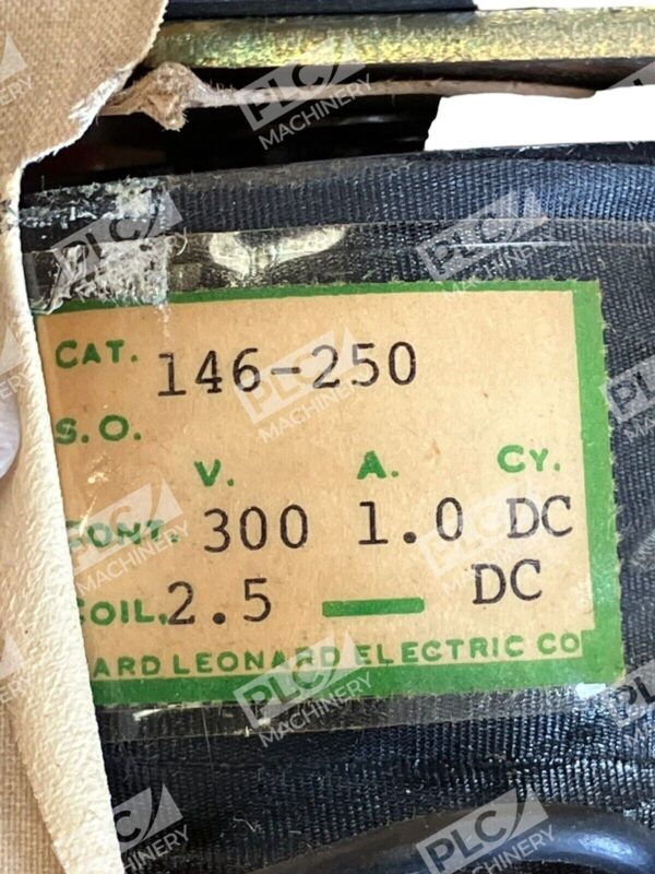 Ward Leonard Electric 300V 1A 2.5DC 146-250 - Image 2