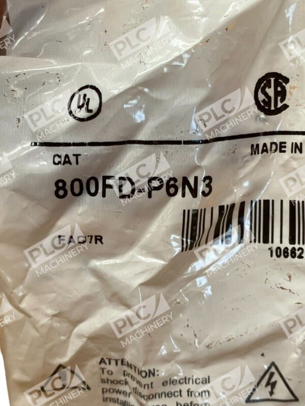 Allen Bradley 800FD-P6N3 /A Pilot Light Blue (lot of 2) - Image 2