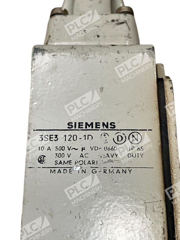 Siemens 10A Limit Switch 3SE3120-1D - Image 3