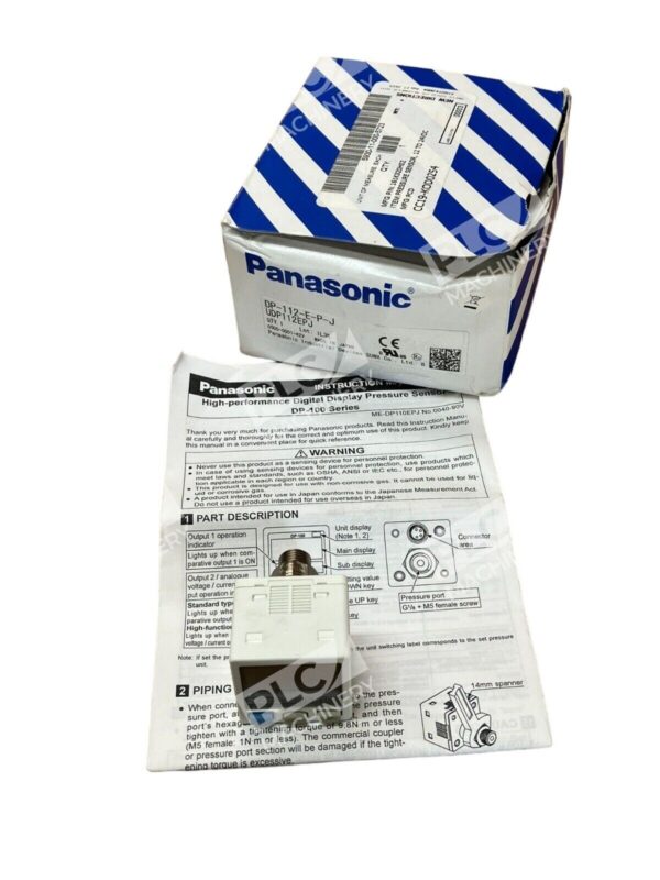 Panasonic DP-112-E-P-J High Performance Digital Display Pressure Sensor - Image 3