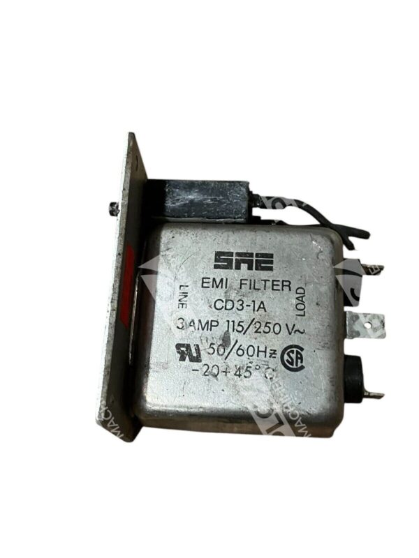 SAE 115/250V 3A 50/60Hz EMI Filter CD3-1A