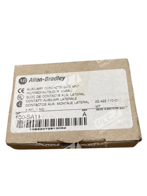 Lot of 6 Allen-Bradley 100-SA11 Auxiliary Contact Block 1NO 1NC A Sereas - Image 2