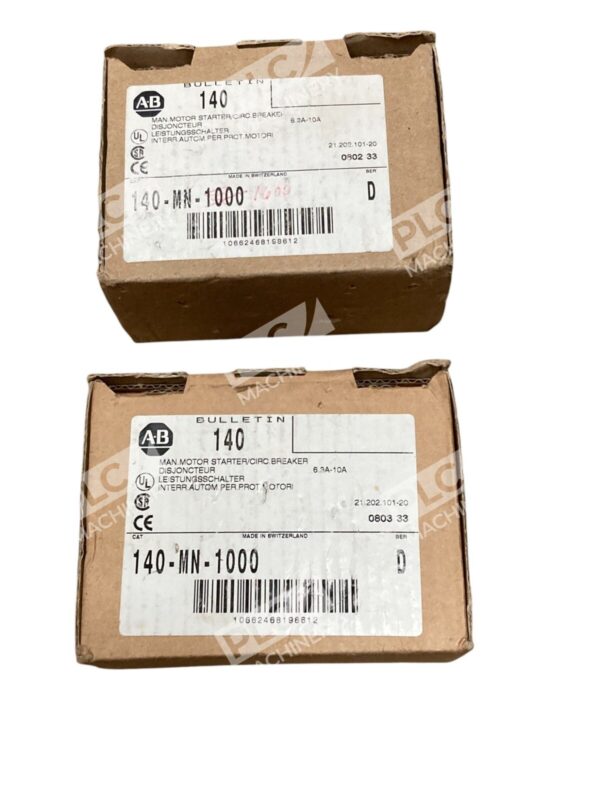 Lot of 2 Allen-Bradley 100-SA11 Aux Contact Block 1NO 1NC D Series