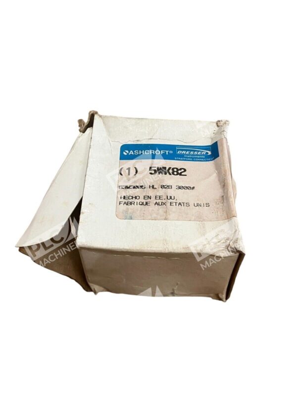 Ashcroft Dresser 63W3005-HL-02B-3000# Pressure Gauge 5WK82 - Image 2