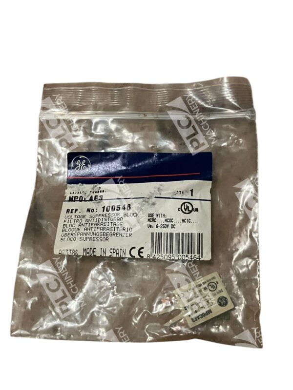 General Electric GE 100546 Voltage Suppressor Block MP0CAE3