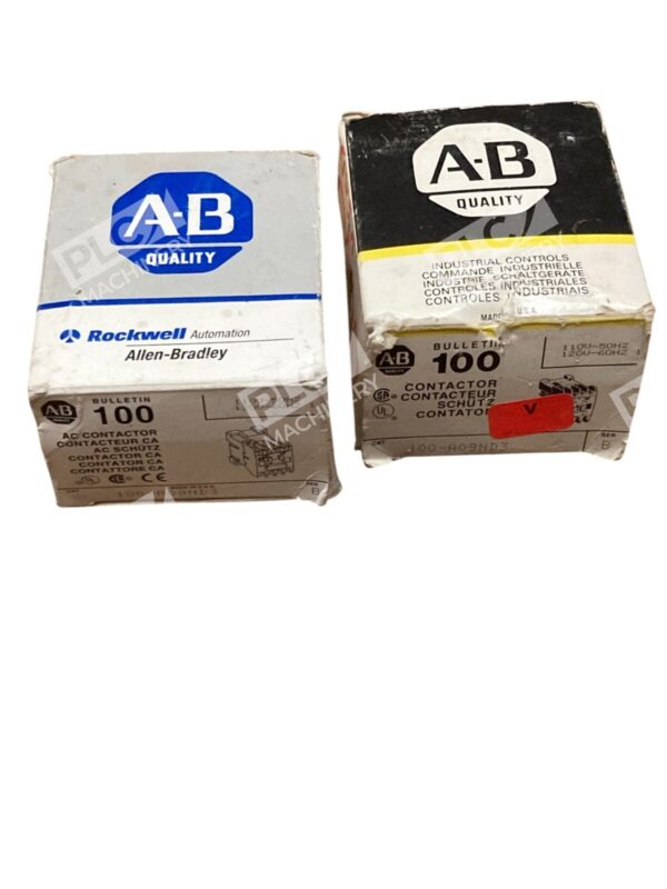 Allen-Bradley 100-A09ND3 Contactor 9A 110-120VAC 3-Pole DIN Rail Non-Reversing - Image 3