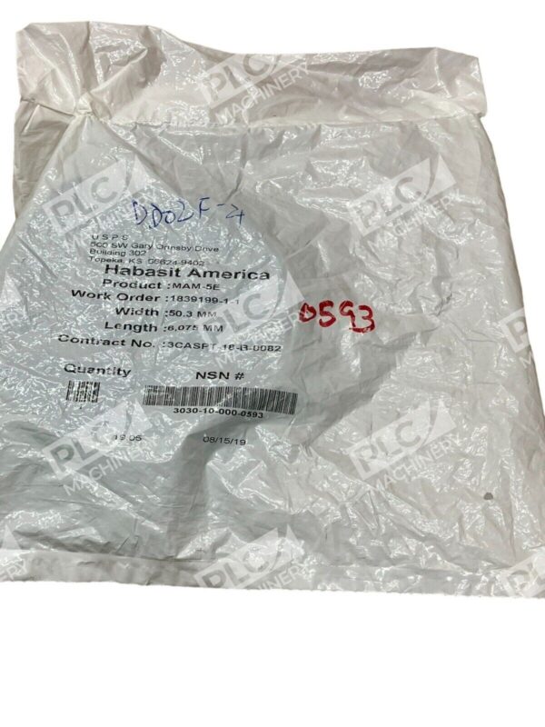 Habasit America MAM-5E 50.3MMx6075MM (lot of 3) - Image 2