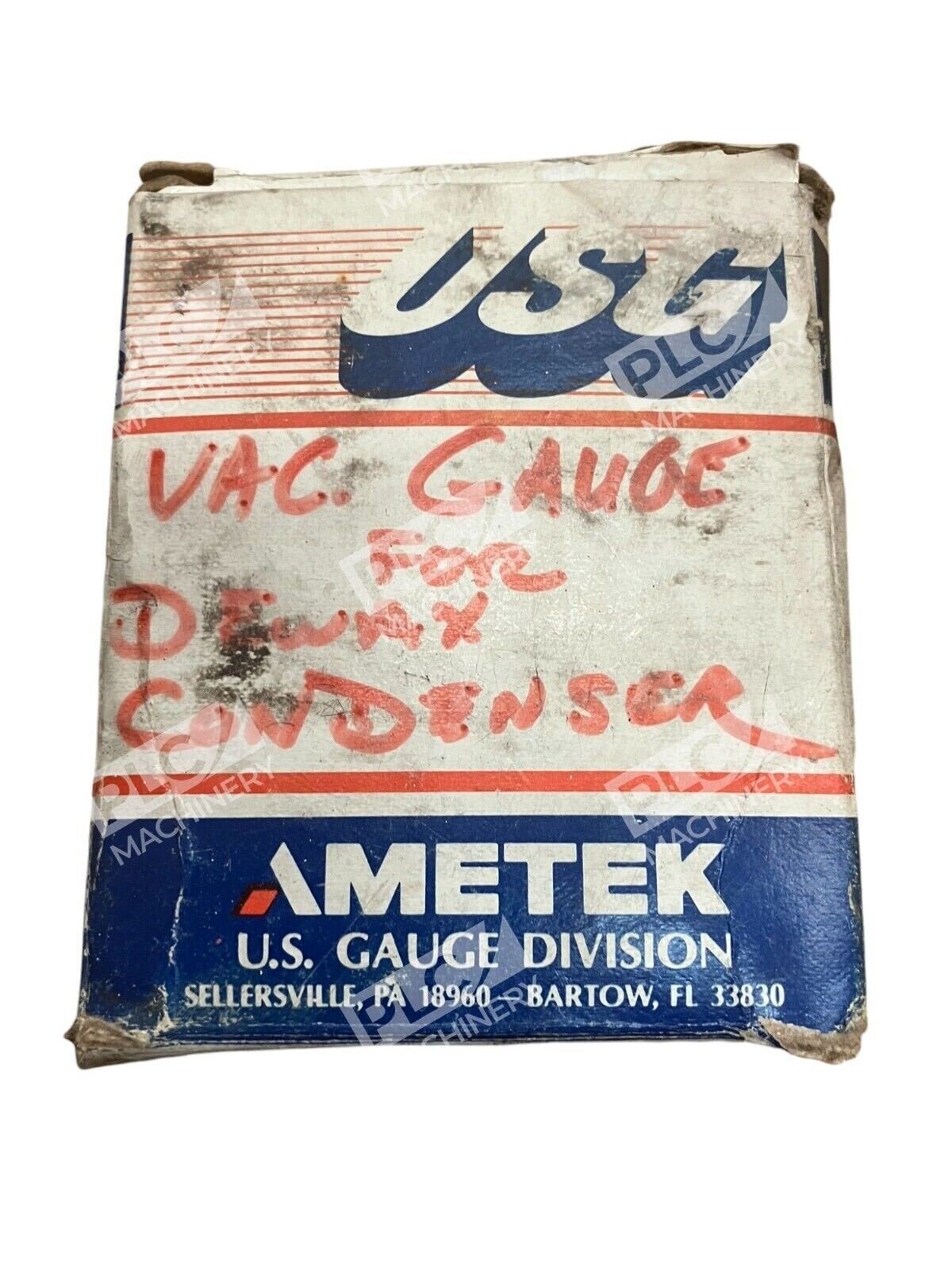 Ametek US Gauge 154689 30 IN HG 1/4 ANPT LM Pressure Gauge 1X676