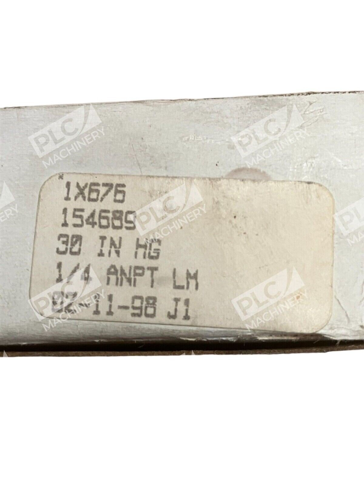 Ametek US Gauge 154689 30 IN HG 1/4 ANPT LM Pressure Gauge 1X676 - Image 2