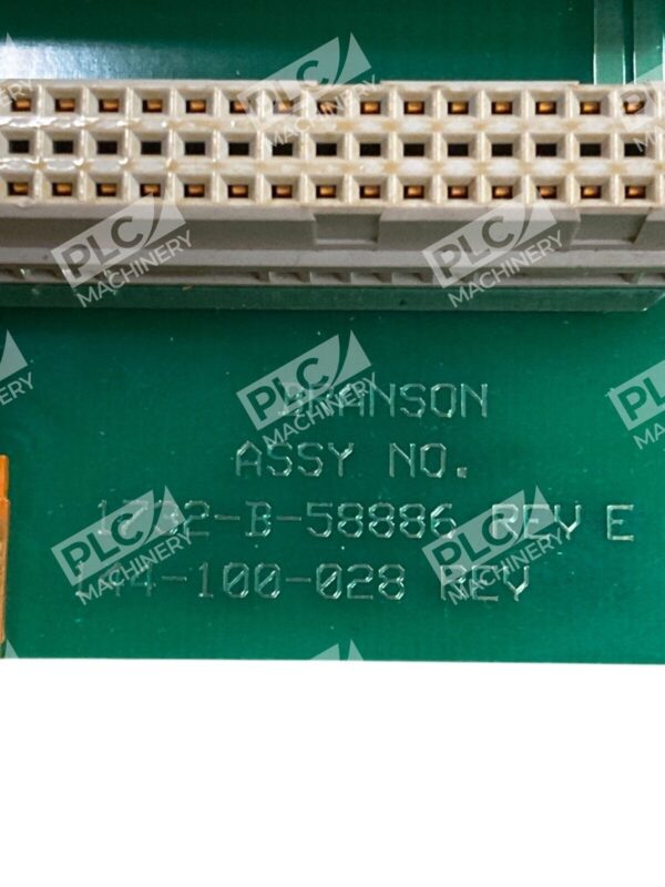 Branson 144-100-028 Circuit Board Assy 1732-B-58886 Rev E - Image 4