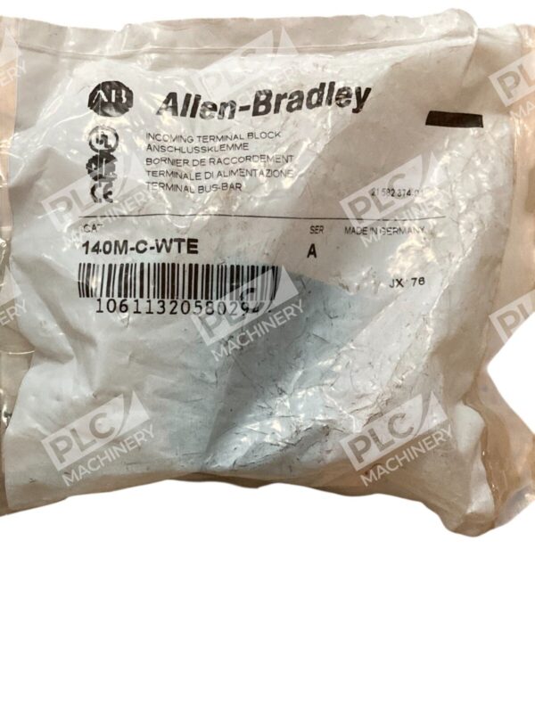 Allen-Bradley 140M-C-WTE SER.A Incoming Thermal Block for Motor Protection