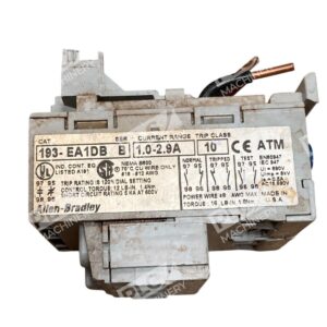 Allen-Bradley 193-EA1DB Overload Relay 1.0-2.9A 690V Trip Class 10 Motor Protect