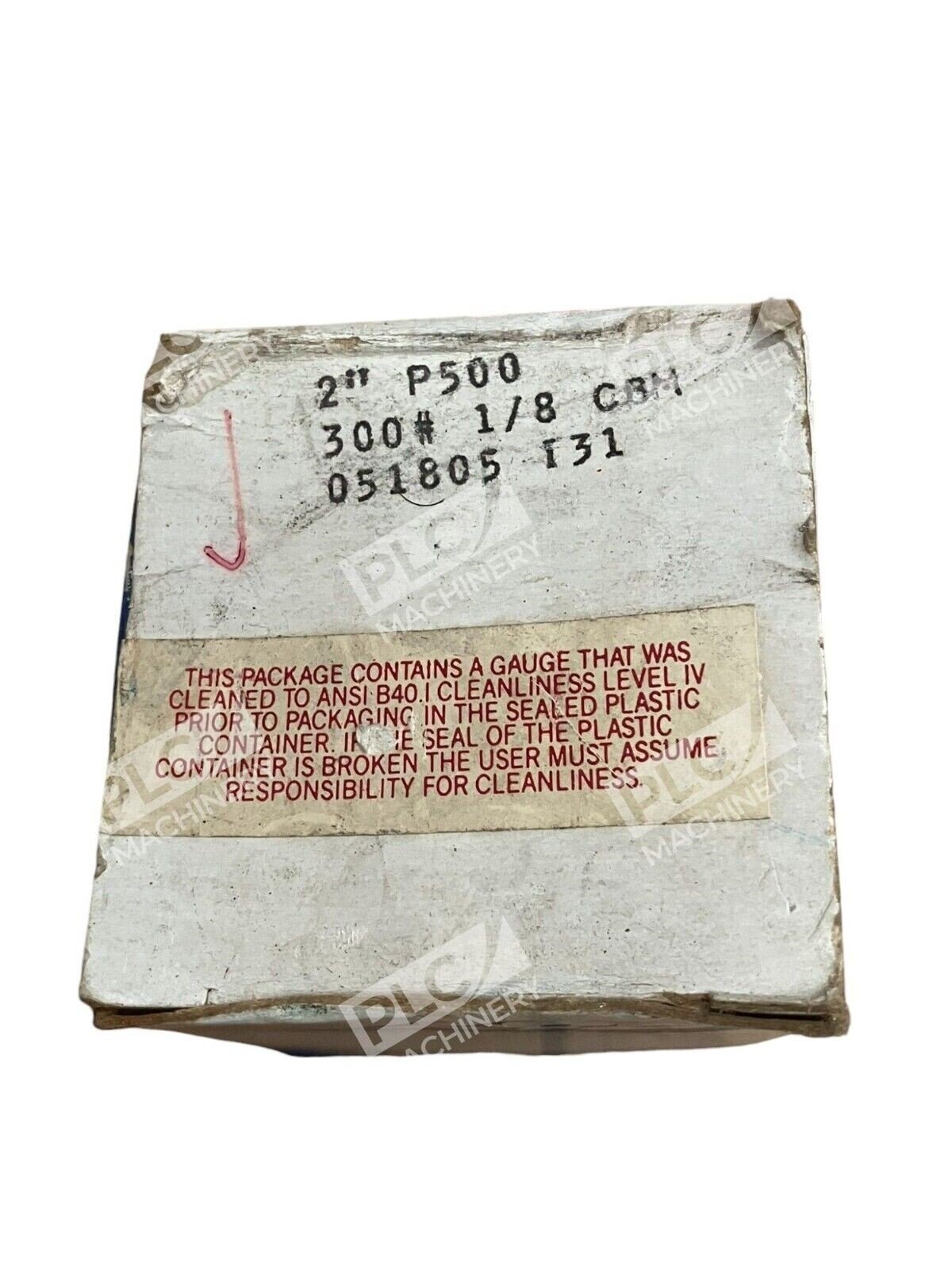 Ametek US Gauge 2" P500 300# 1/8 CBM 051805 I31 Pressure Gauge BU-2457-FG - Image 3