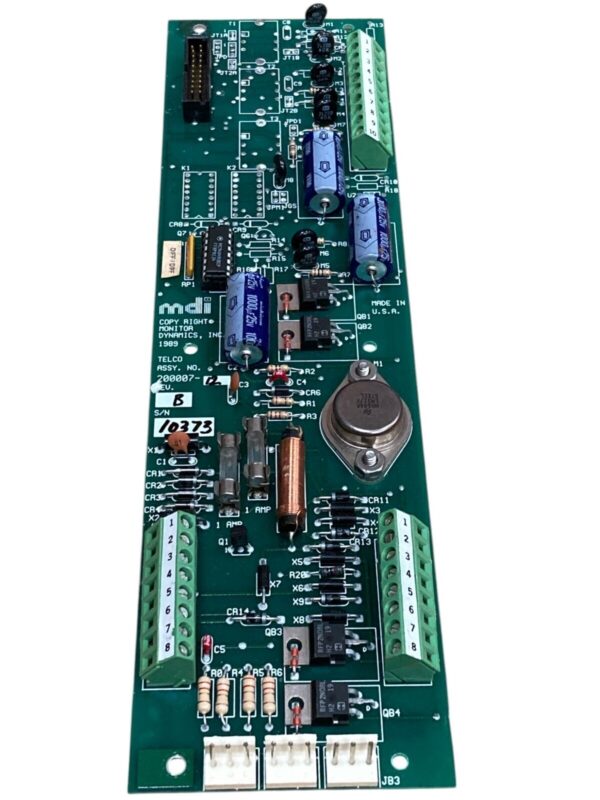 MDI Telco PCB Circuit Board 200007-12 Rev B