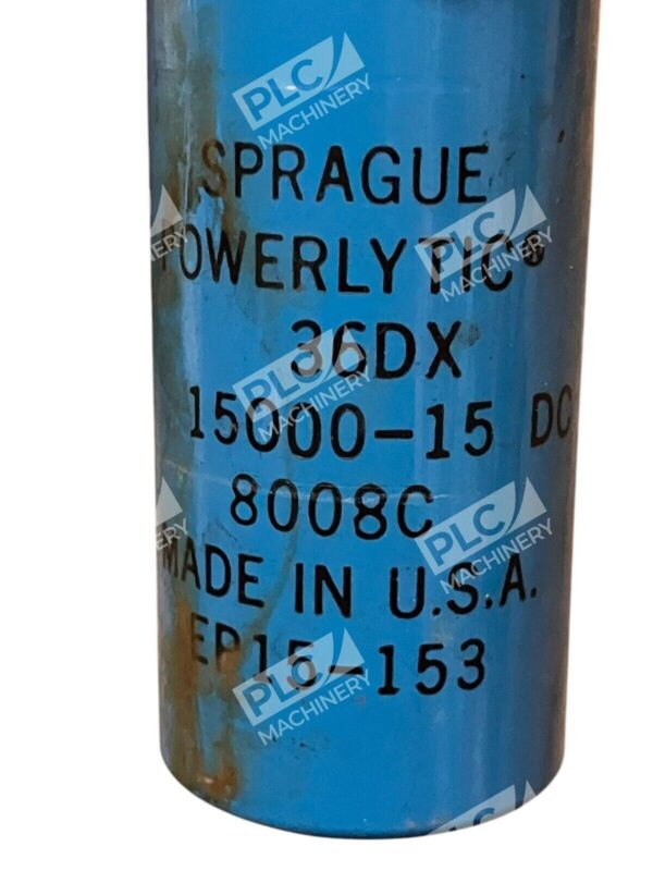 Sprague 36DX 8008C 15000-15DC Powerlytic EP15-153 - Image 2