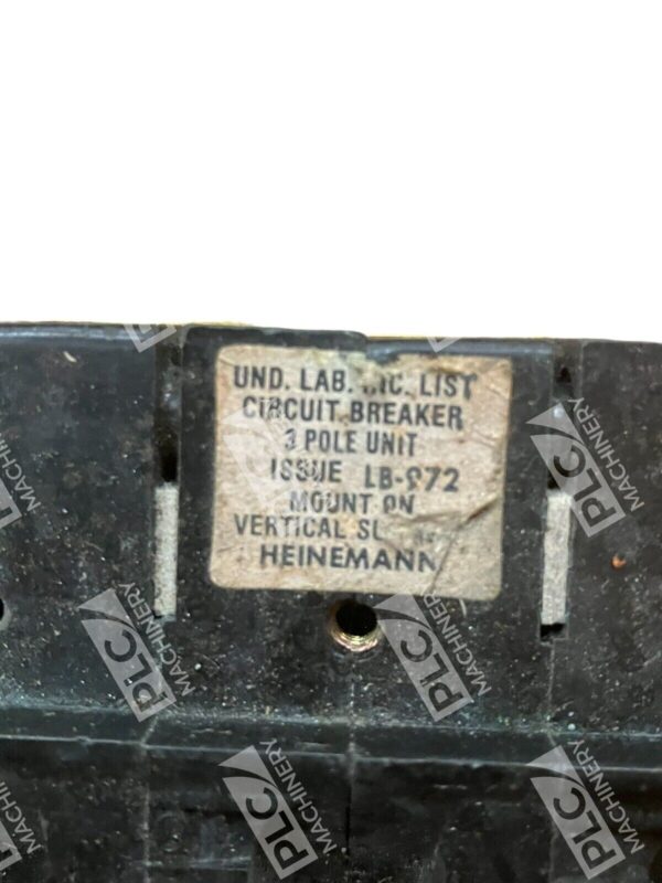 Heinemann CD3-A3A0A3-DU Circuit Breaker 30A 240VAC CD3-Z79-1 - Image 2