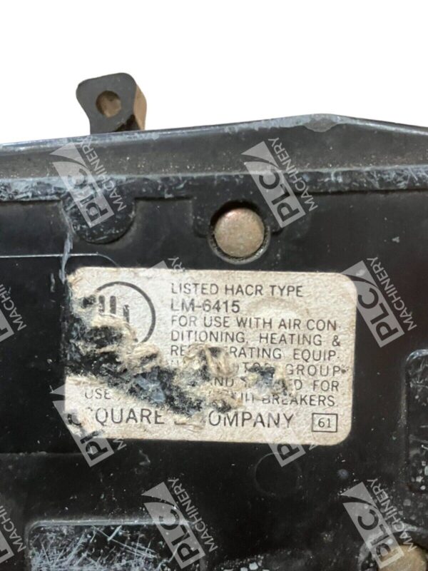 Square D LM-6415 Circuit Breaker 50A HACR Type - Image 4