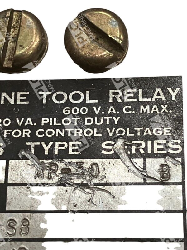 Square D 10A Machine Tool Relay 8501-AP-50 /B - Image 3