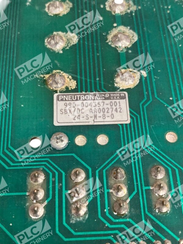 Pneutronics 691-0076 Rev C SBX/DC AA002742 PCB Circuit Board 990-004357-001 - Image 8