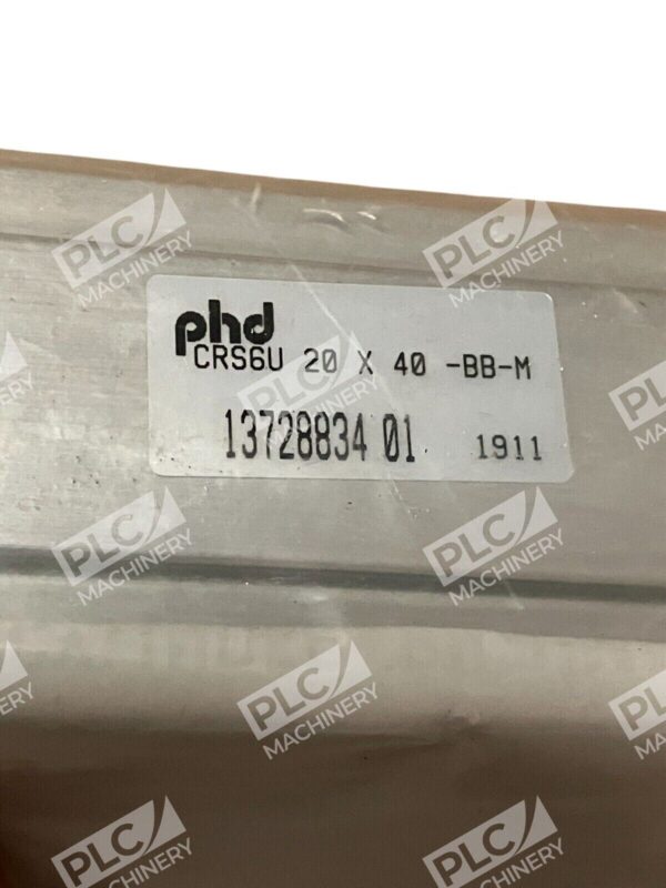 PHD 13728834 Single Rod Double Acting Compact Pneumatic Cylinder CRS6U20X40-BB-M - Image 2
