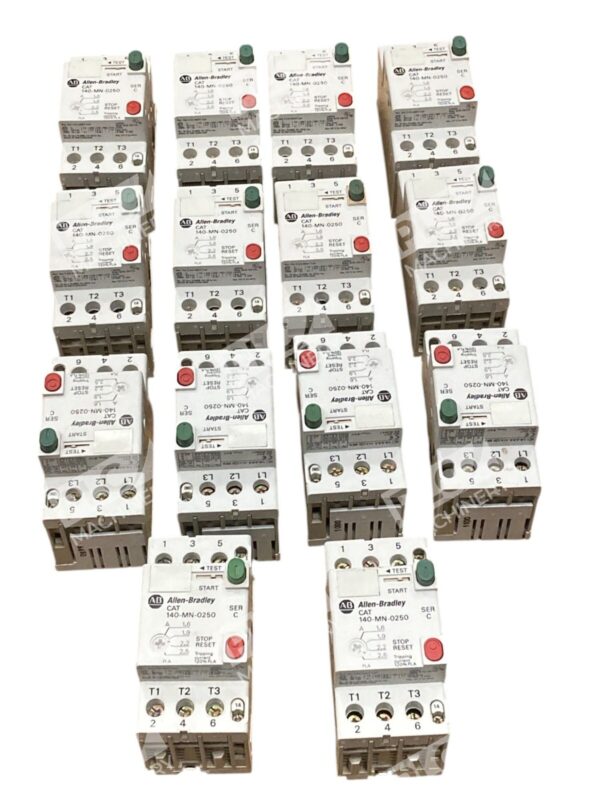 Lot of 14 Allen-Bradley 140-MN-0063 Manual Motor Starter 2.5A 600V 3-Phase