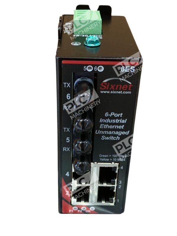 Sixnet Red Lion Controls 6 Port Unmanaged Telecom Switcher SLX-6ES-4ST - Image 4