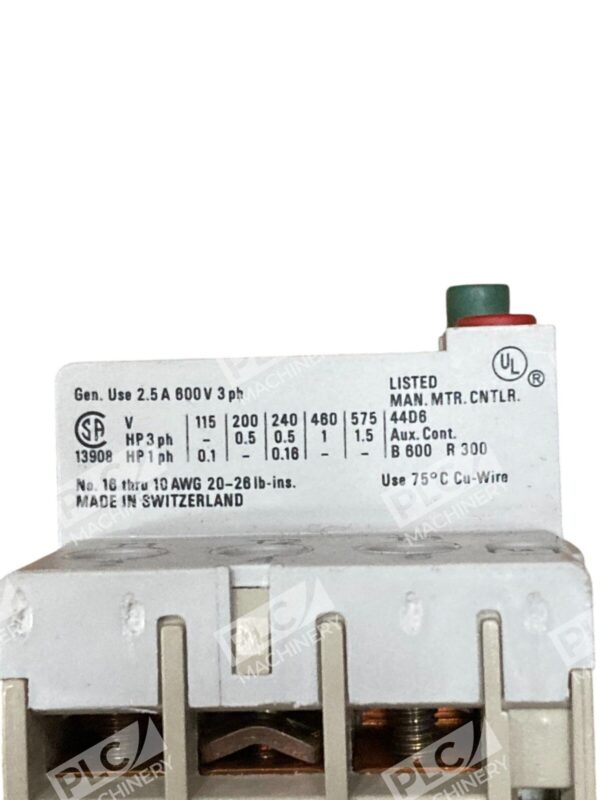 Lot of 14 Allen-Bradley 140-MN-0063 Manual Motor Starter 2.5A 600V 3-Phase - Image 6