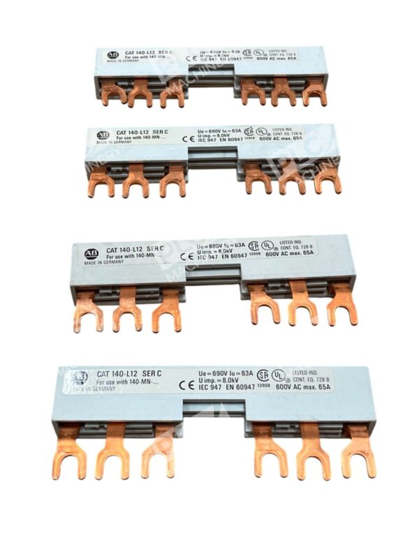 Lot of 19 Allen-Bradley 140-L11 Commoning Link 12-Way 65A 600V 3-Phase for 140-M - Image 2