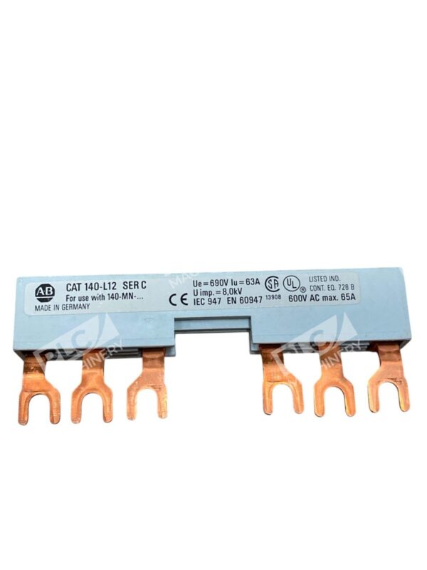 Lot of 19 Allen-Bradley 140-L11 Commoning Link 12-Way 65A 600V 3-Phase for 140-M - Image 3